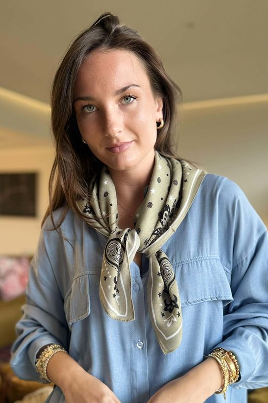 Sloane Star Classic Bandana Khaki